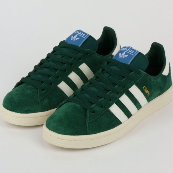 adidas campus dark green